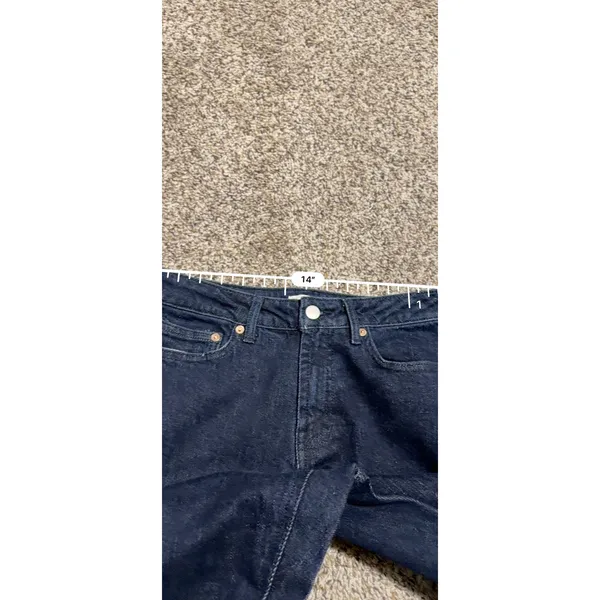 78&Sunny Skyline Bootcut Jeans Low Tide Dark Wash Distressed Size 6 NWT - Image 6