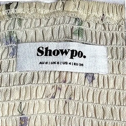 Showpo Wild Flowers Tie-Strap Cami Midi‎ Dress Size 4 Floral Y2K Garden Wedding - Image 10