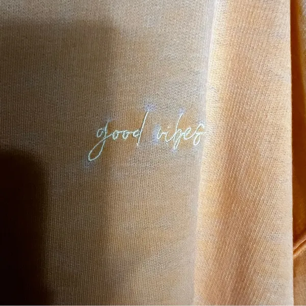 Intimately Free People‎ Cozy Cool Girl Sleep Knit Creamsicle Oversized Top - Image 5