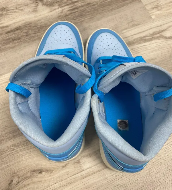 Nike Air Jordan 1 Mid Blue Sneakers - Image 6