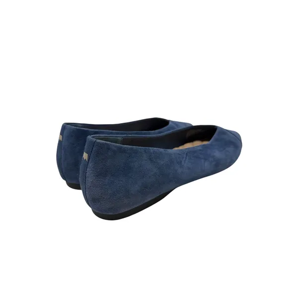 Birdies The Goldfinch Pointed Toe Suede Ballet Flats Indigo Blue Size 8 - Image 7