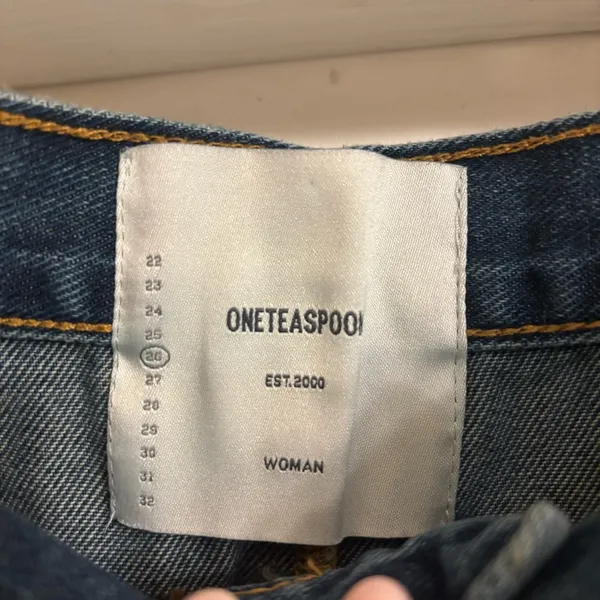 One Teaspoon Vanguard Mid Rise Relaxed Denim Mini Skirt - Image 5