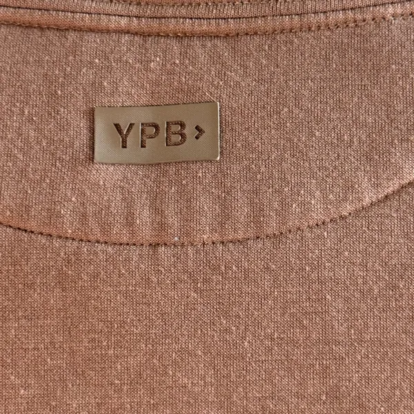 YPB Abercrombie &‎ Fitch Motion Oversized Cropped Sweatshirt Brown XL Athleisure - Image 9