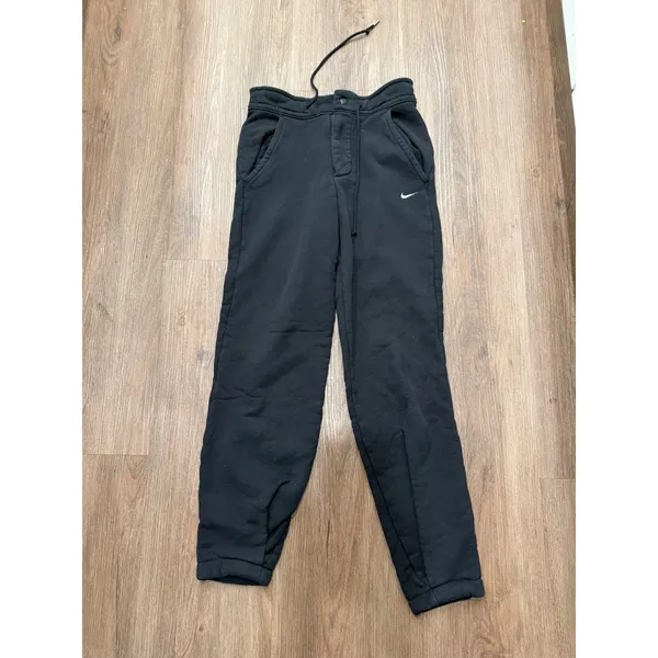 Nike Sportswear Fleece Joggers Sweatpants Black‎ Tapered Size Small S - Image 2