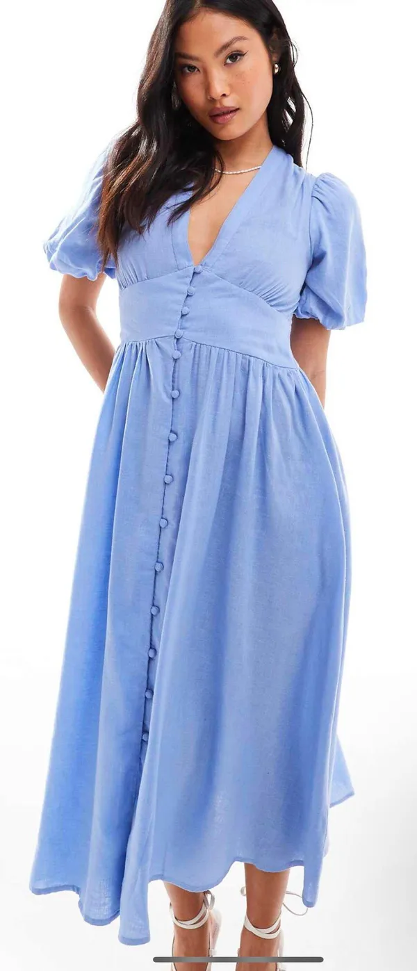Nobody’s Chid Dress Blue Size 8 - Image 2