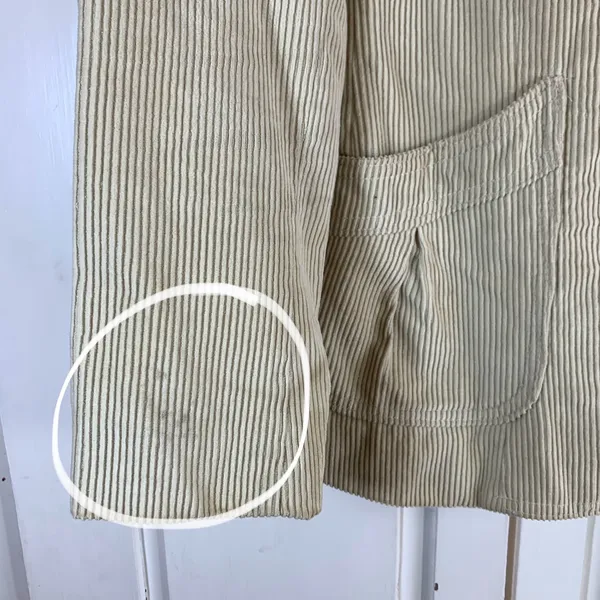 Vintage 70s Tan Corduroy‎ Blazer Jacket Academia Retro Preppy Women's Size 5/6 - Image 10