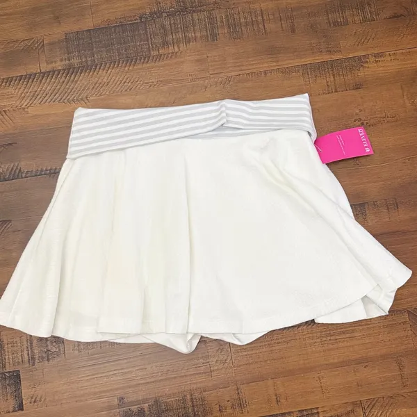 Eleven‎ By Venus Williams White Tennis Skirt Skort Sparkle Waistband S - Image 5
