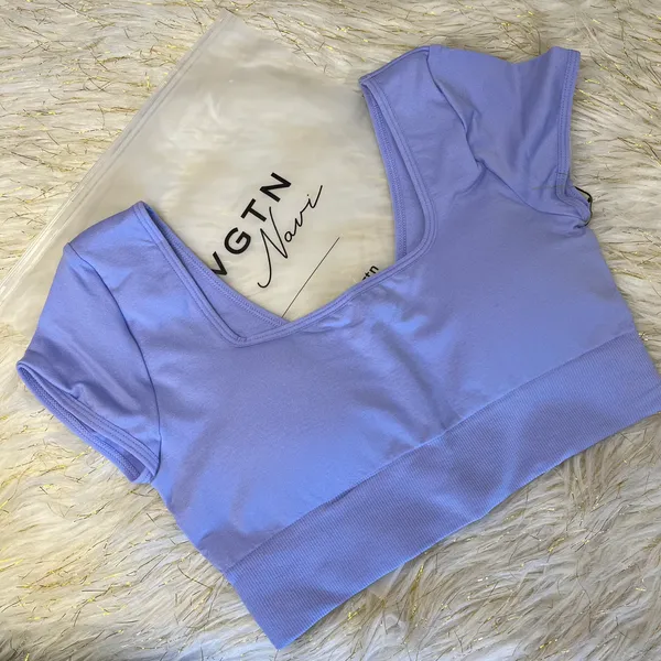 NVGTN NWT  Medium Periwinkle Serene Bra - Image 3