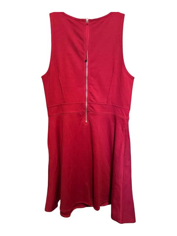 GAP Red High‑Neck Mini Shift Dress NWT Size 12 - Image 7