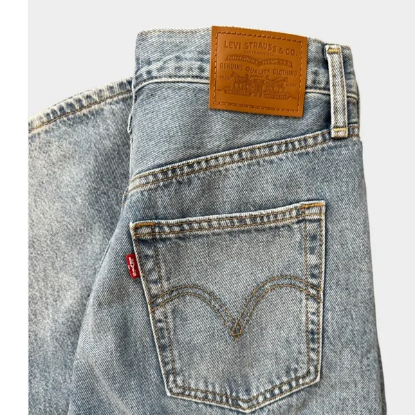 Levi's Ribcage High Waist Wide Leg Jeans Size 28 - Image 8