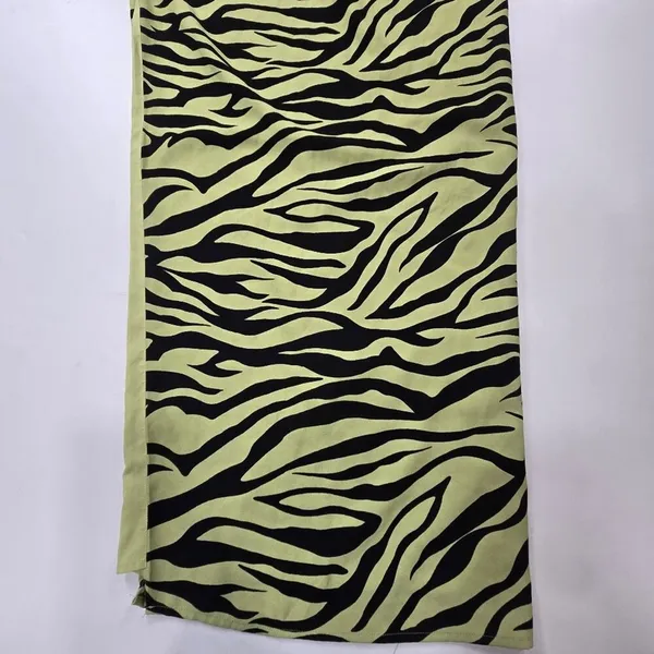 Superdown Ivana Cut Out Maxi in Green Zebra Medium - Image 9