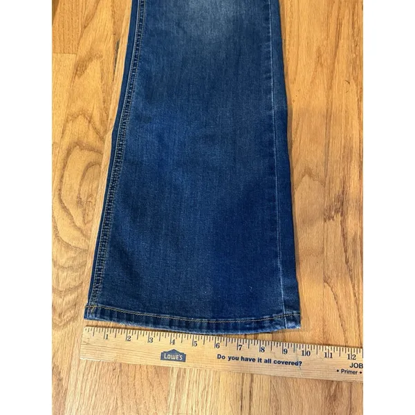 Y2K Urban Outfitters BDG Flare Jeans Size 34‎ Streetwear Blue Boot Cut NWT - Image 4
