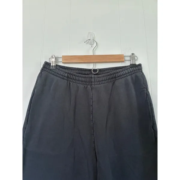 COS Womens Faded Black High Waisted Fleece Jogger Sweatpants Size S Small - Image 4
