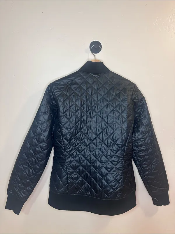 Columbia Omni-Heat Interchange Quilted Bomber Jacket Women’s M Black - Image 10
