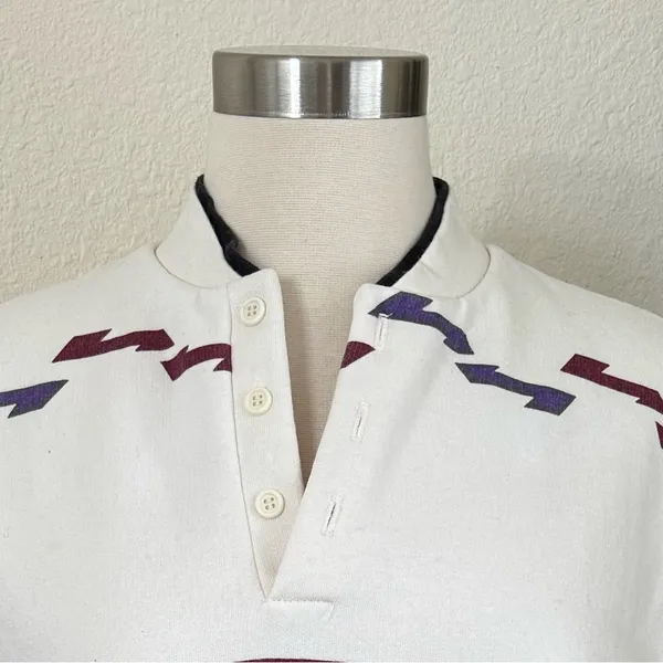 Vintage Aztec‎ sweatshirt 1992 Art Unlimited Southwest – Made in USA medium - Image 9