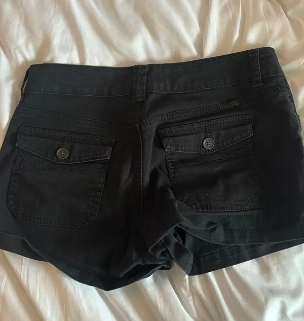 black denim shorts - Image 2