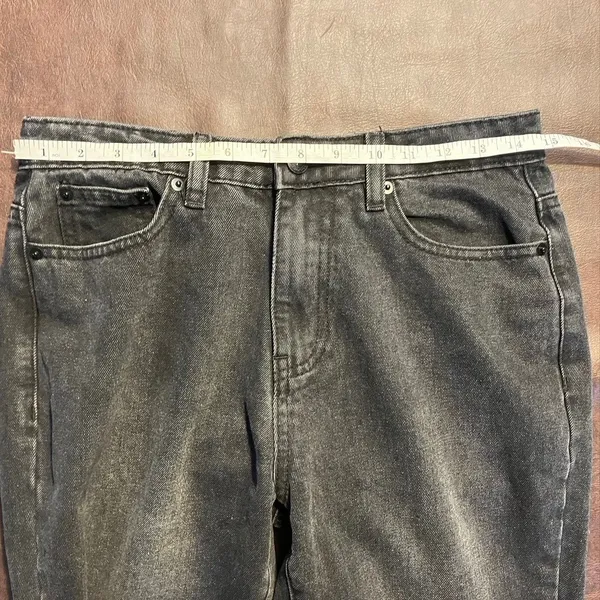 Princess‎ Polly Women's Jeans Black Wash High Rise Flare Denim Size 4 - Image 14