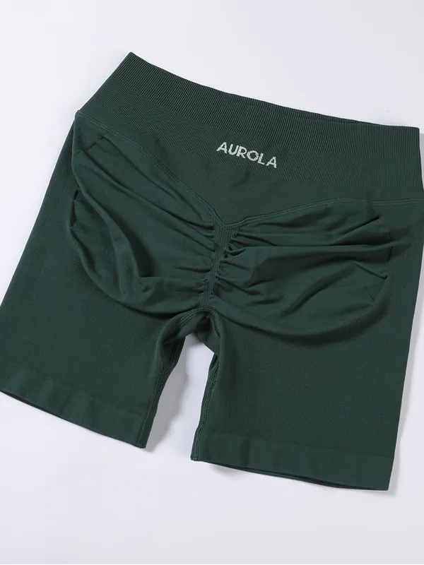 Aurola Influence Workout Shorts-5.5''No Front Seam, Squat Proof - Image 2
