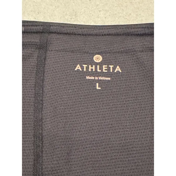 Athleta Black Tennis Skirt‎ Skort with Built-in Shorts Women's Size L - Image 5