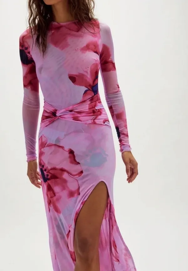 Gianni Sunset Combo Maxi Dress - Image 2