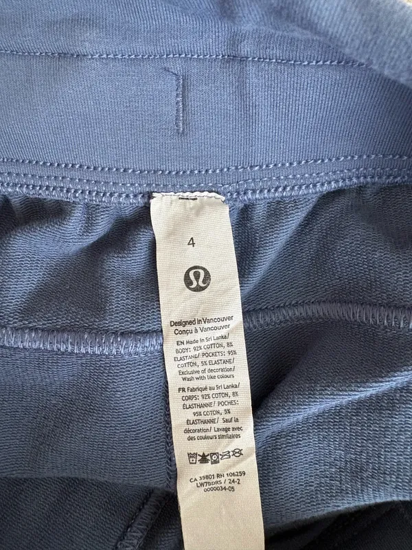 Lululemon Inner Glow High-Rise Short 3” Oasis Blue 4 - Image 5
