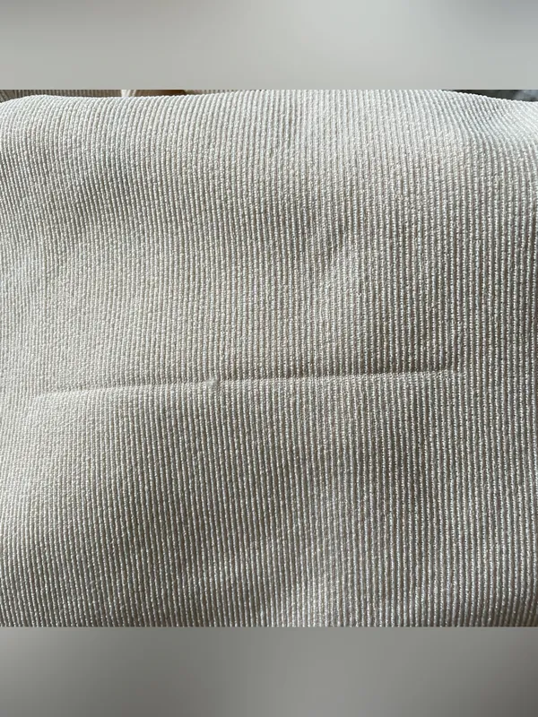 PrettyLittleThing Ribbed Open Back Waist Tie Midi Dress, Cream, Size 2, EUC - Image 5
