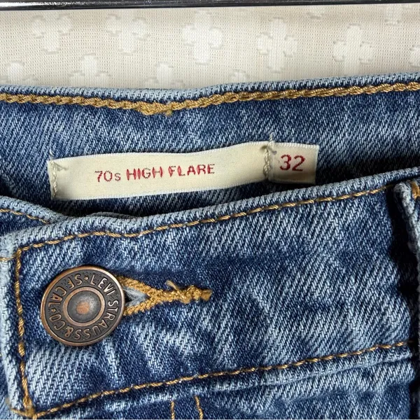 Levi’s Premium 70’s High‎ Rise Flare Jeans - Image 3