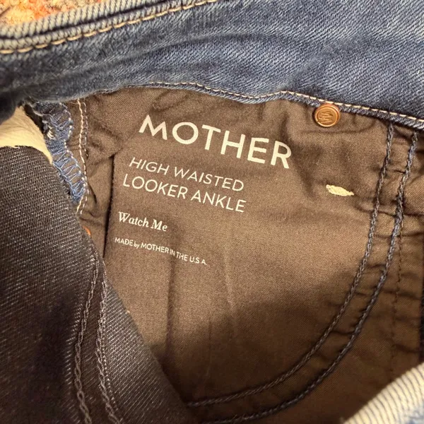 Mother‎ Denim High Waisted Looker Ankle in Watch Me Size 24 - Image 10
