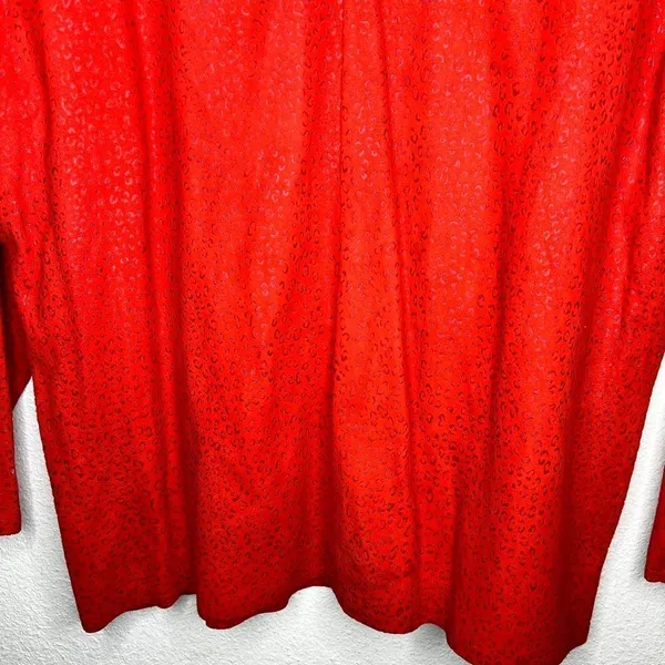 Vintage Siena New York Red Leather Top - Image 2
