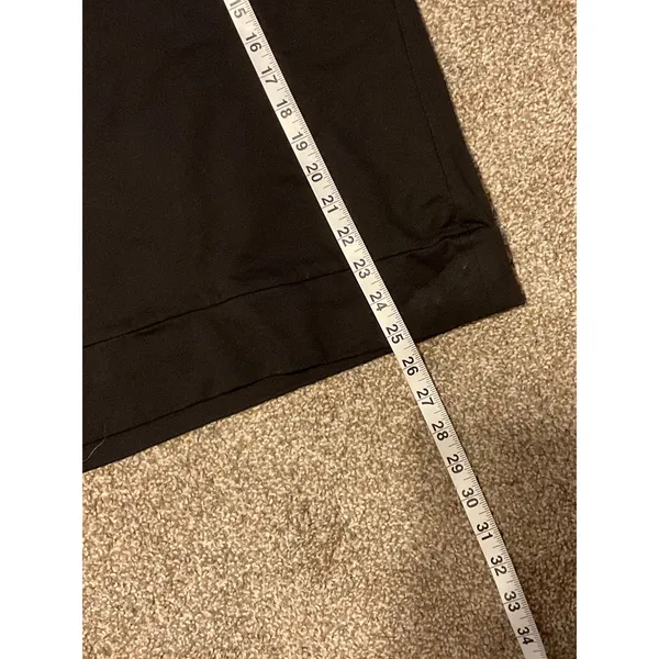 Source Unknown Halloween Long Sleeve Black Shirt with Skull Logo. Size Large - Image 6