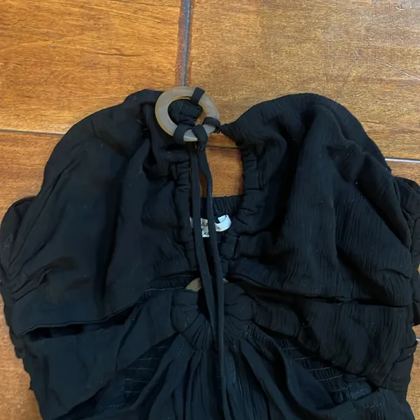 Tularosa Black tie cover up Dress - Image 5