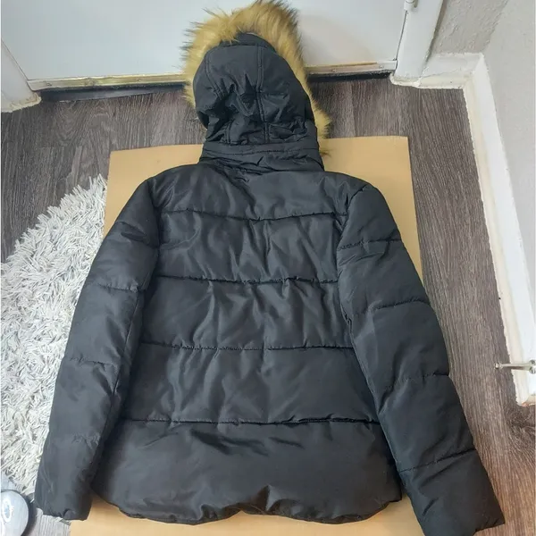 YHK Yihongke Hooded Maritime Puffer Coat XL Streetwear Urban Mobwife Classic - Image 2