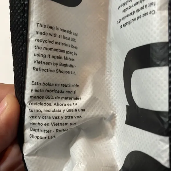 Lululemon reusable tote bag - Image 3