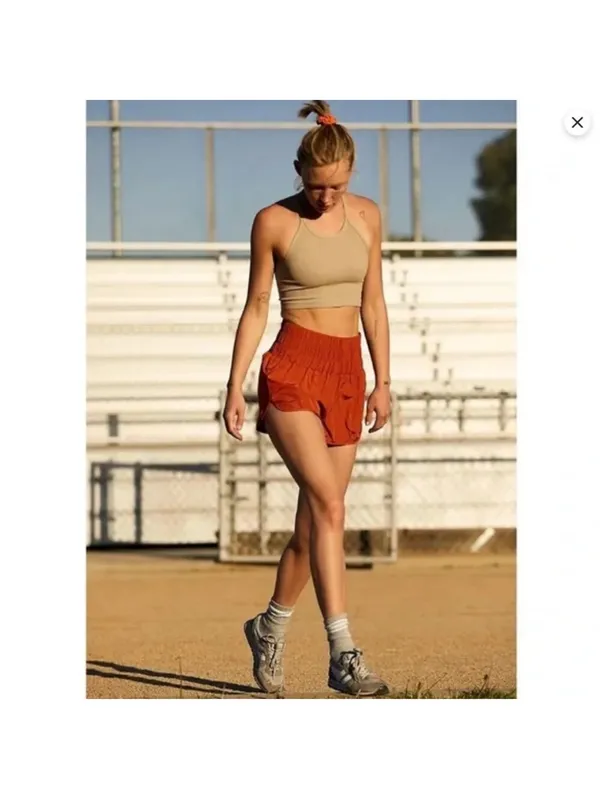 Women's FP shorts Orange - Image 2