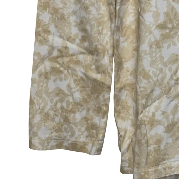 Patagonia Womens Top Organic Cotton Floral V-Neck Relaxed Naturecore Pullover XL - Image 3