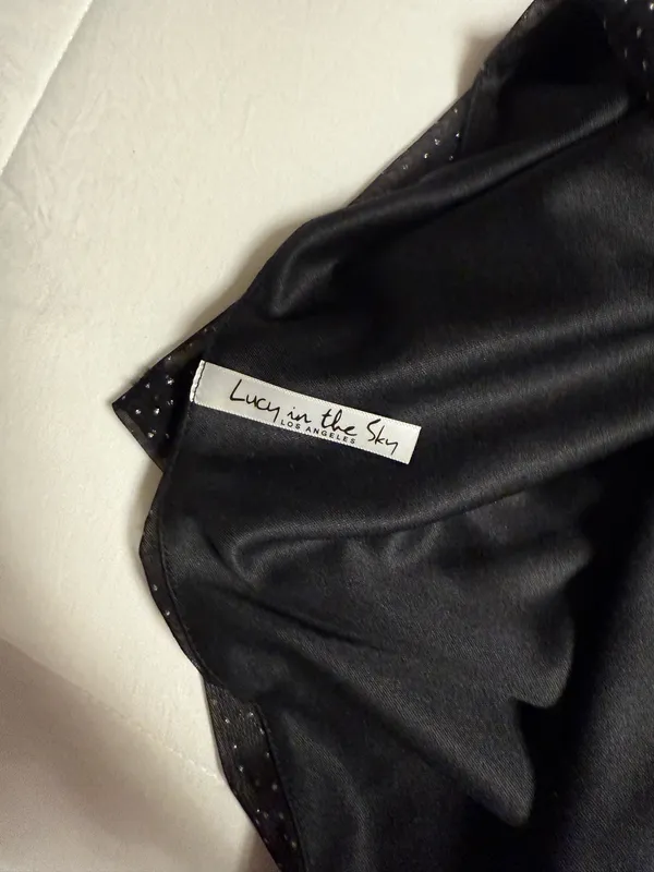 Black Off-The-Shoulder Lulus Dress - Image 3