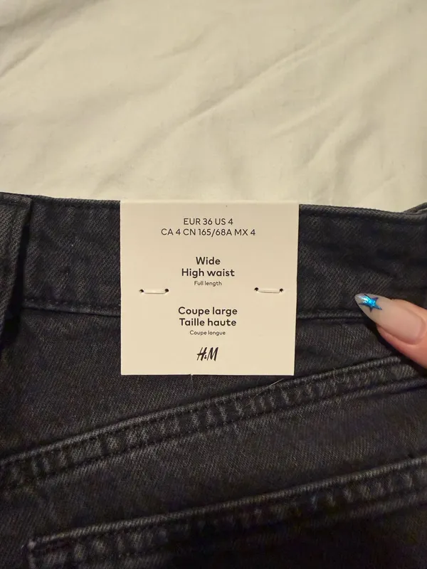 Harper High-Rise Wide-Leg Jeans - Image 6