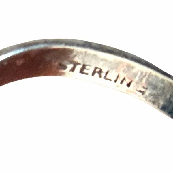 Vintage Sterling Silver Turquoise Ring Southwestern Navajo - Image 11