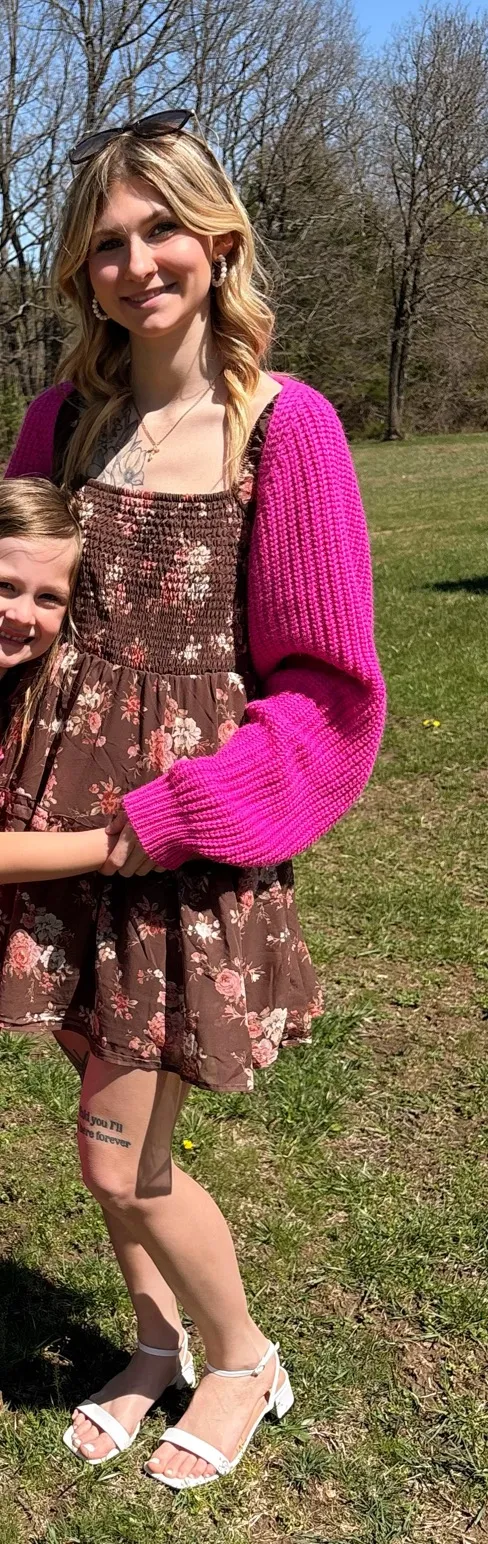 Floral dress Brown - Image 2