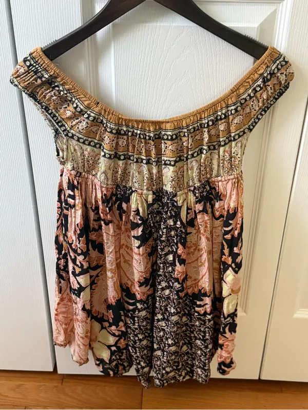 Free People Bali Mariposa Mini Slip Dress - Image 3