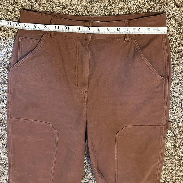 Aritzia Wilfred Free Brennan Cargo Pants Brown Size 6 - Image 4