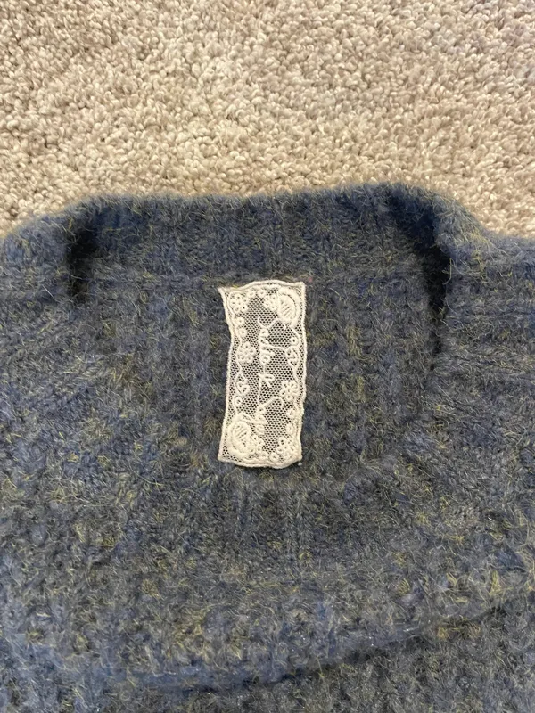 Grey Bandit Chunky Knit Sweater - Image 3