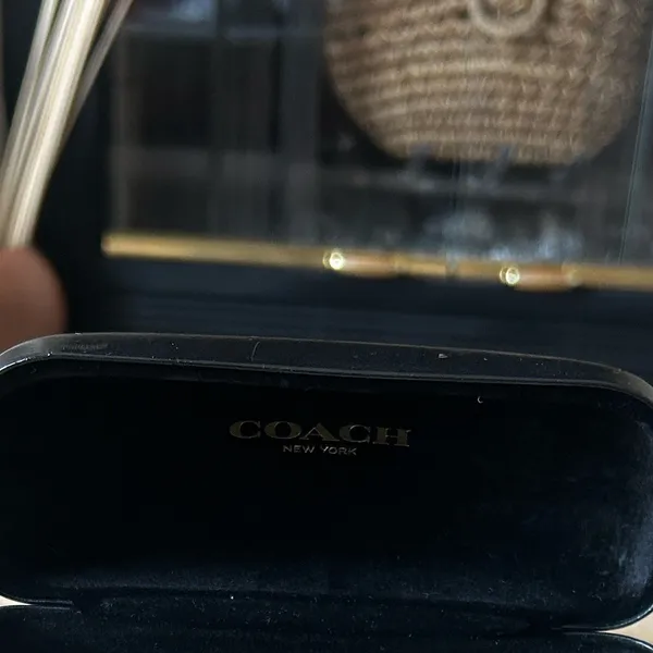 Coach Classic Black Eyeglass/ Sunglasses Case‎ - Image 4