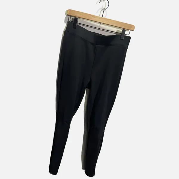 Fabletics Womens Black High Waisted‎ Athletic Leggings Yoga Pants Size L - Image 2