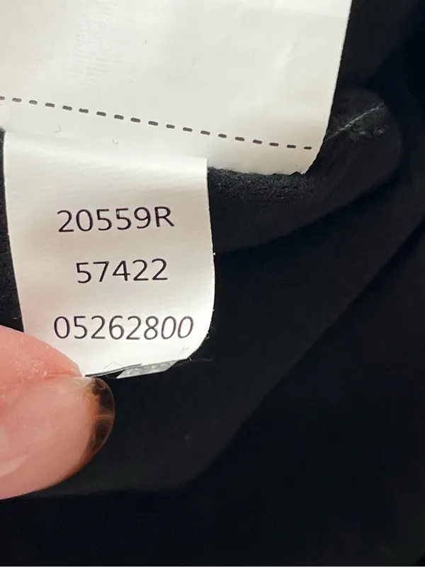 Spanx fleece LINED faux leather leggings black NEW medium - Image 12