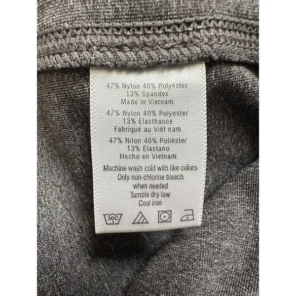 Alo Yoga Black Leggings Side Zipper Size Small - Image 5
