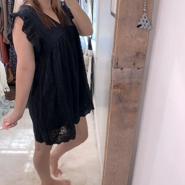 Black boho dress size XLarge - Image 3