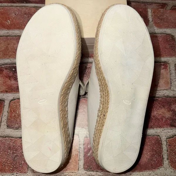 Pre-Owned Dr Scholl's Sunnie Mules Leather White Beige Breathable Size 7M Women - Image 7