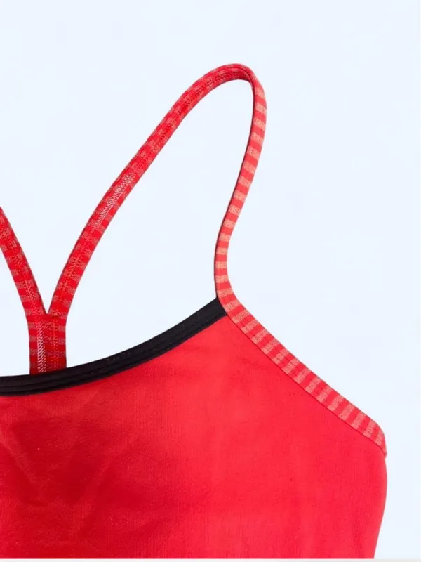 Lululemon Power Y Tank Coral Strappy Racerback Top Yoga Pilates Gym Loungewear - Image 7