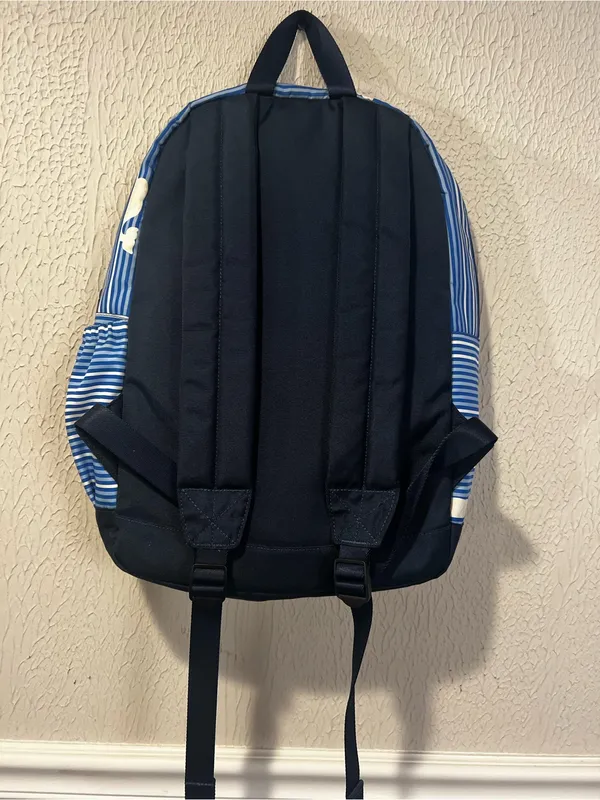 Vineyard Vines Whale Blue and White striped Backpack - Image 12
